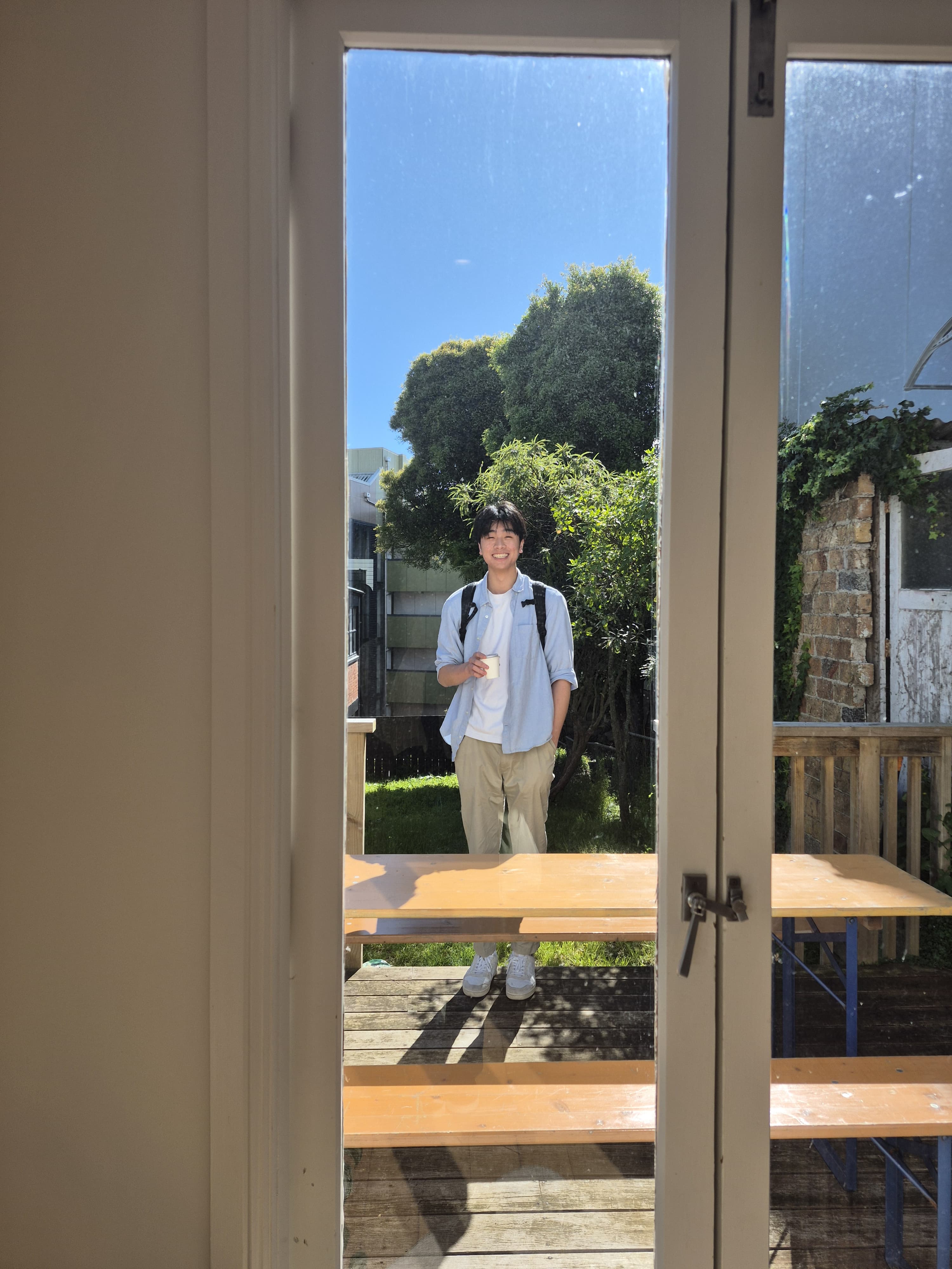 recent photo of me at Parable House